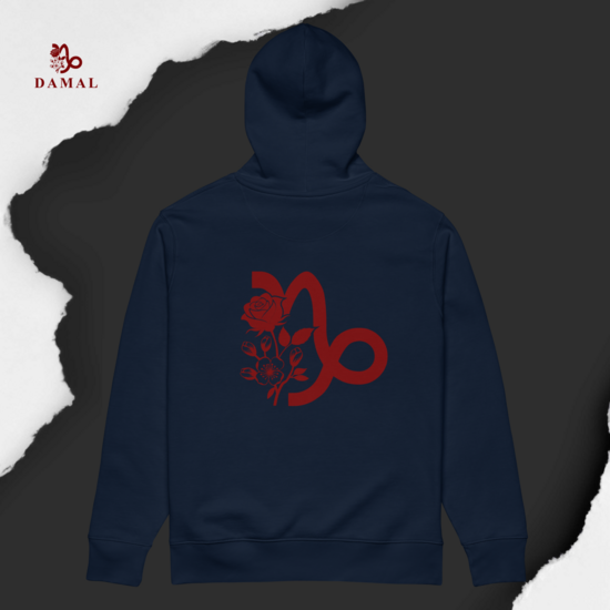 DAMAL Blue Eco Unisex Hoodie